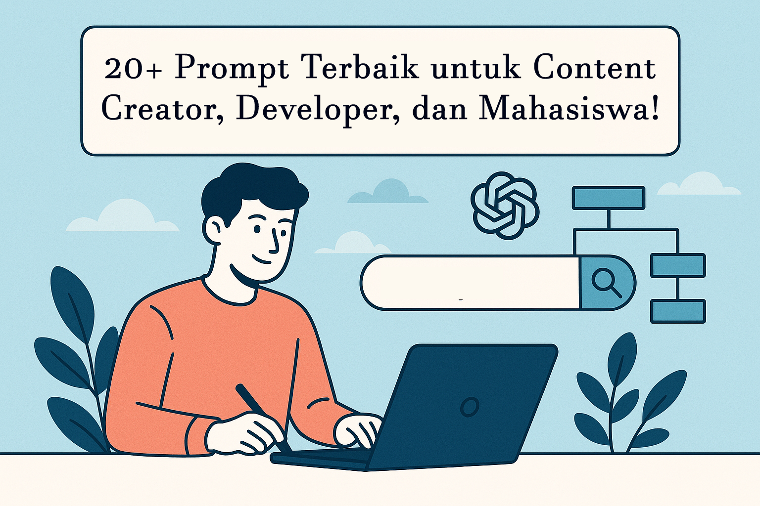 20+ Prompt Terbaik untuk Content Creator, Developer, dan Mahasiswa