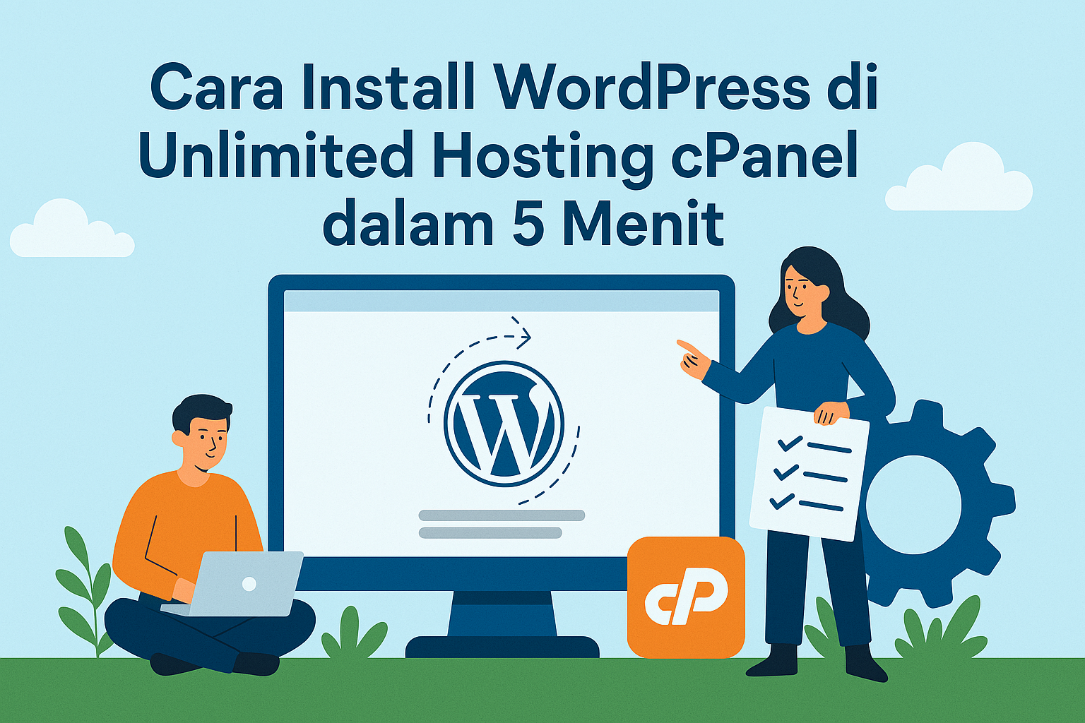 Cara Install WordPress di Unlimited Hosting cPanel dalam 5 Menit